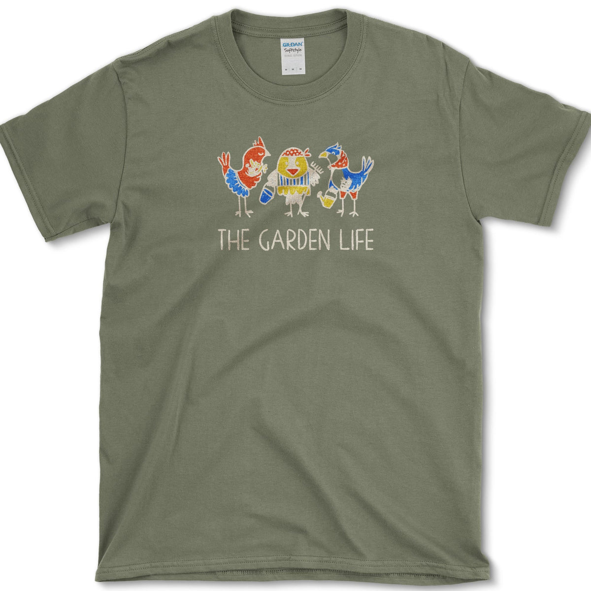 The Garden Life T-Shirt Military Green / S Essential Tees