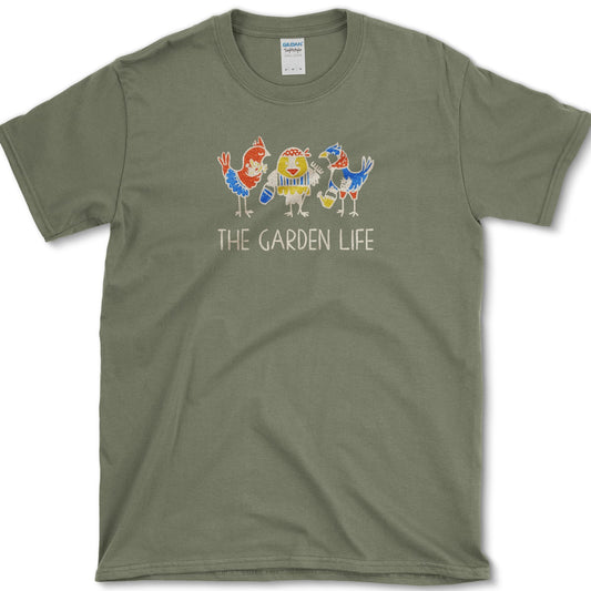 The Garden Life T-Shirt Military Green / S Essential Tees