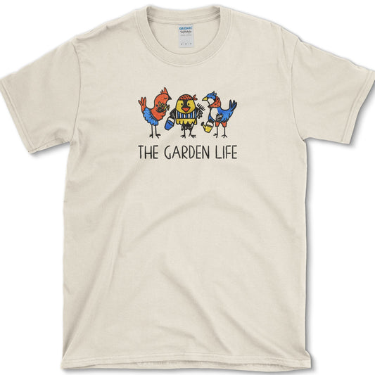 The Garden Life T-Shirt Natural / S Essential Tees