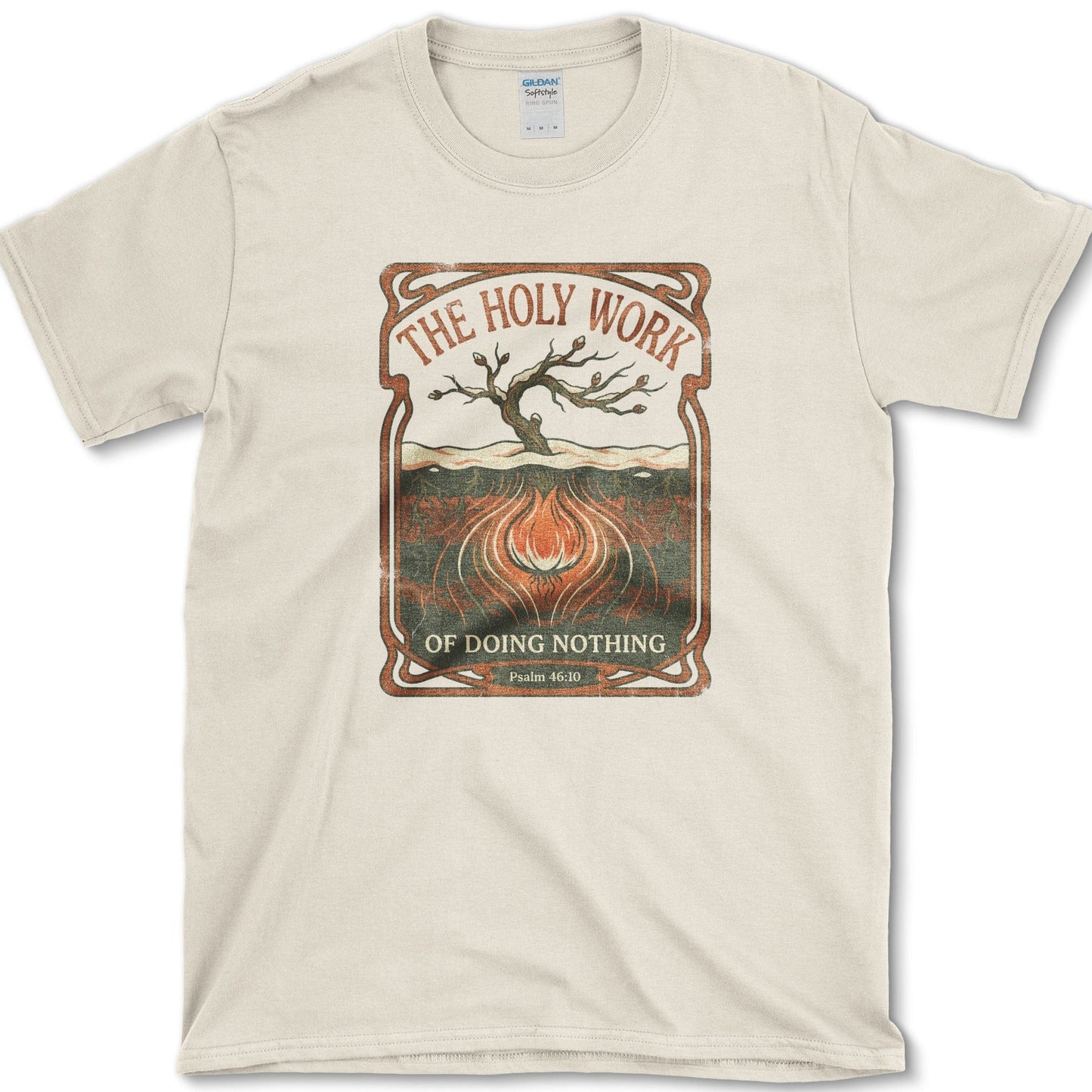 The Holy Work T-Shirt Natural / S Physical Item