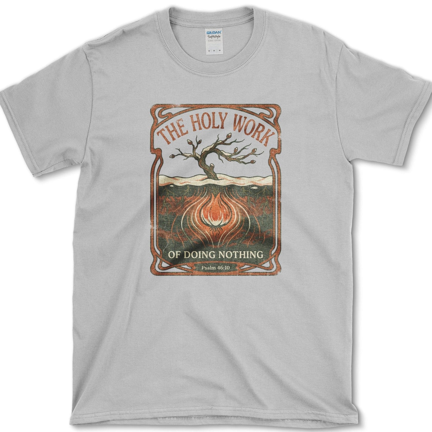 The Holy Work T-Shirt Sport Grey / S Physical Item
