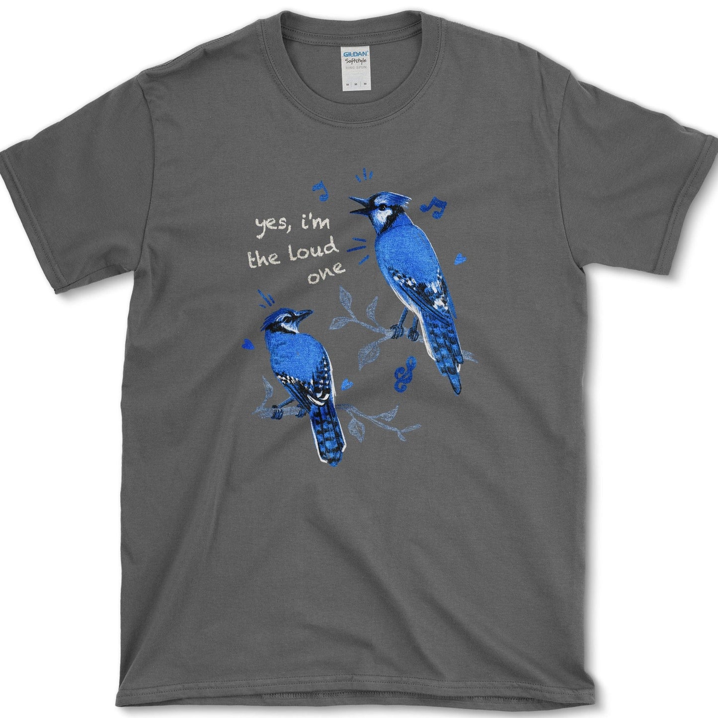 The Loud One T-Shirt Essential Tees / S / Dark Heather Physical Item