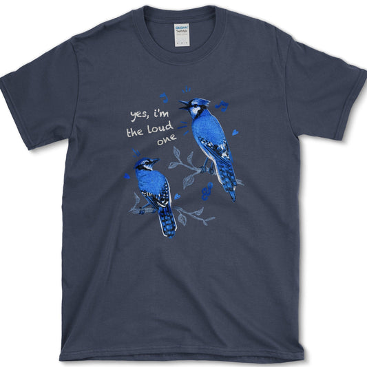 The Loud One T-Shirt Essential Tees / S / Navy Physical Item