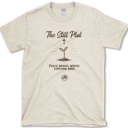 The Still Plot T-Shirt Essential Tees / S / Natural Physical Item