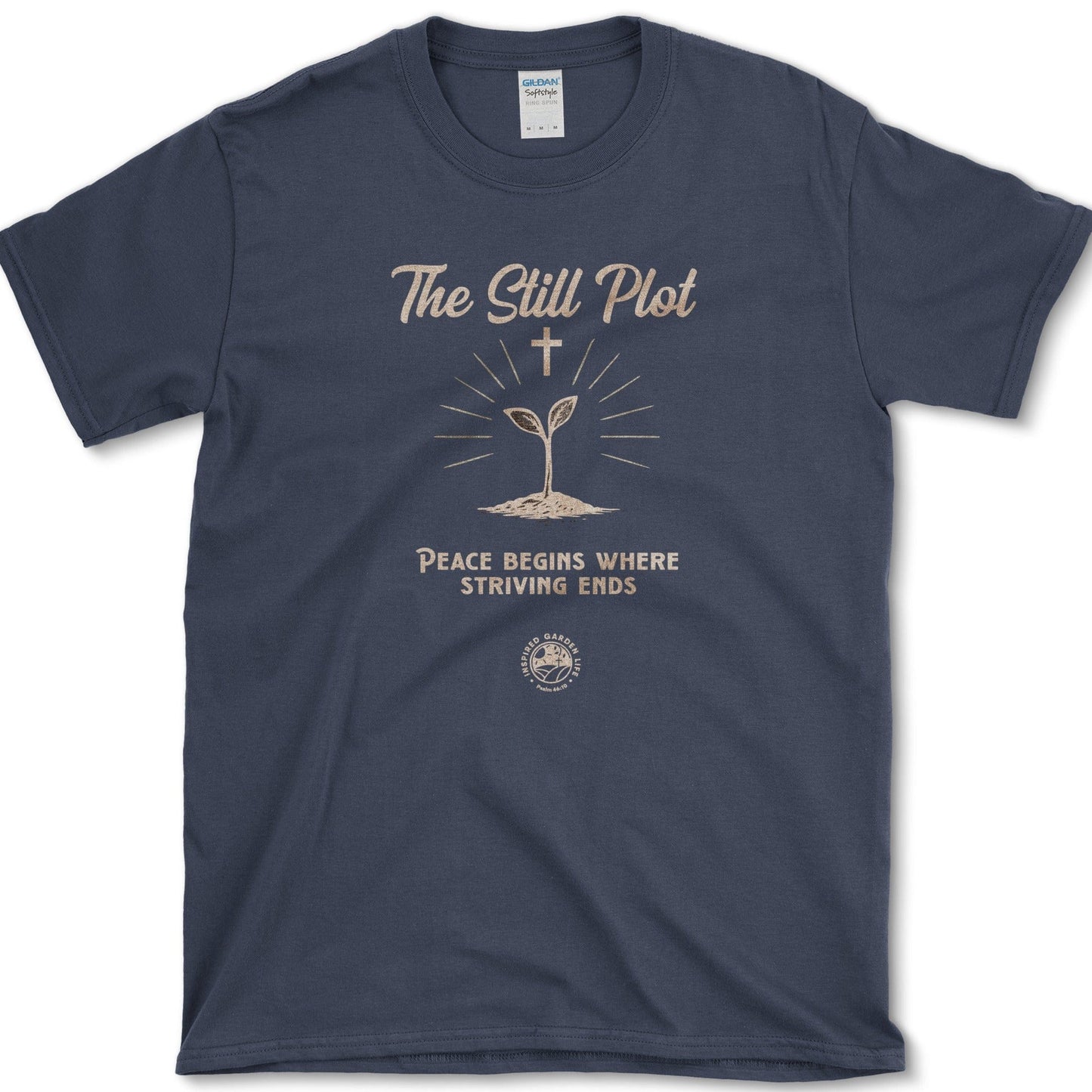 The Still Plot T-Shirt Essential Tees / S / Navy Physical Item