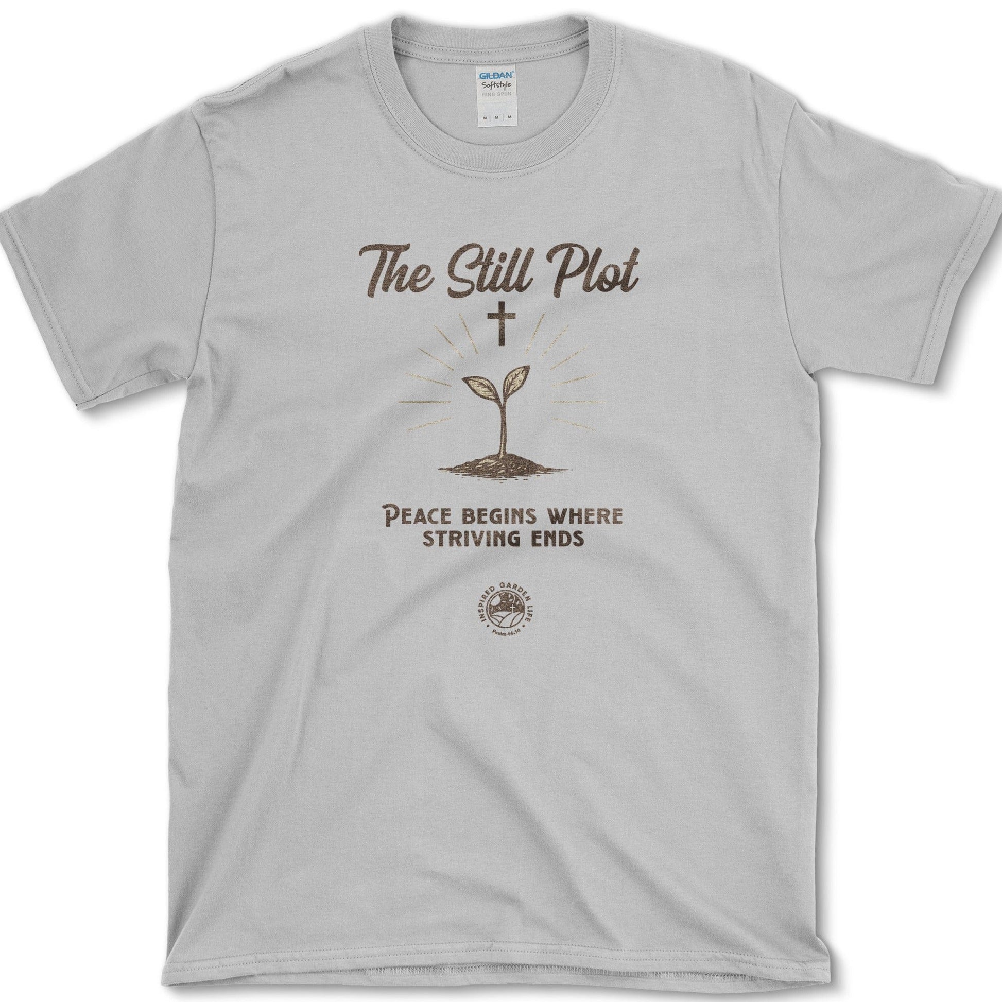The Still Plot T-Shirt Essential Tees / S / Sport Grey Physical Item