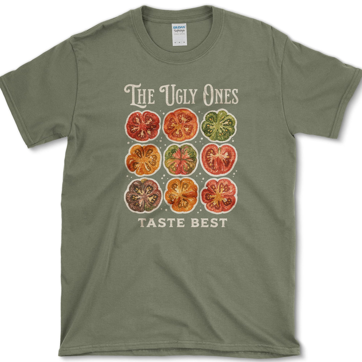 The Ugly Ones Taste Best T-Shirt S / Military Green Essential Tees