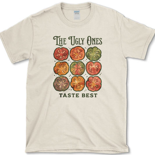 The Ugly Ones Taste Best T-Shirt S / Natural Essential Tees