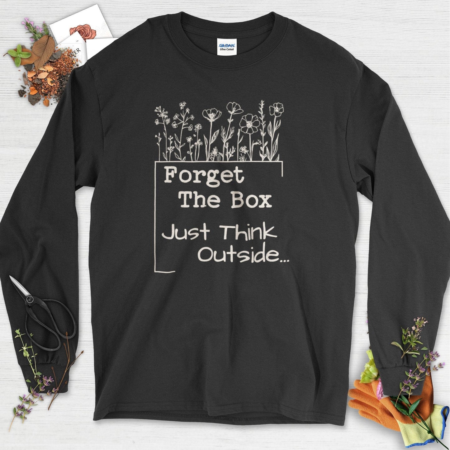 Think Outside the Box Long Sleeve Black / S Physical Item