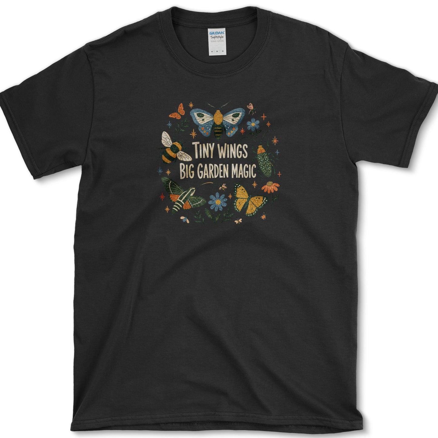 Tiny Wings T-Shirt S / Black Essential Tees