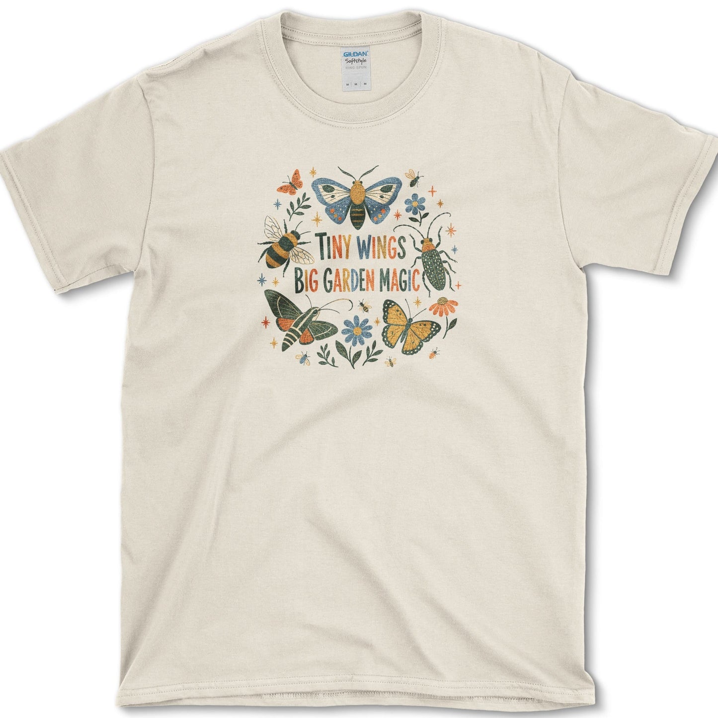 Tiny Wings T-Shirt S / Natural Essential Tees