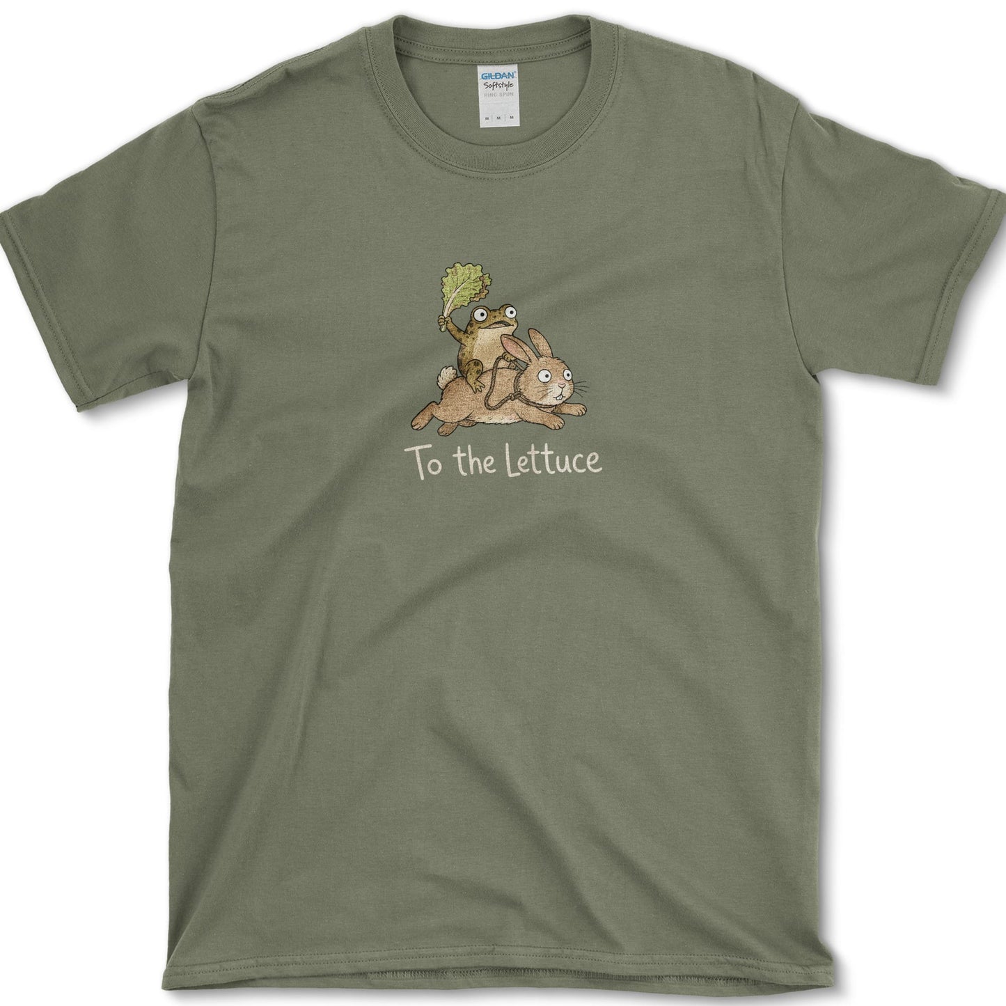 To The Lettuce T-Shirt Military Green / S Essential Tees