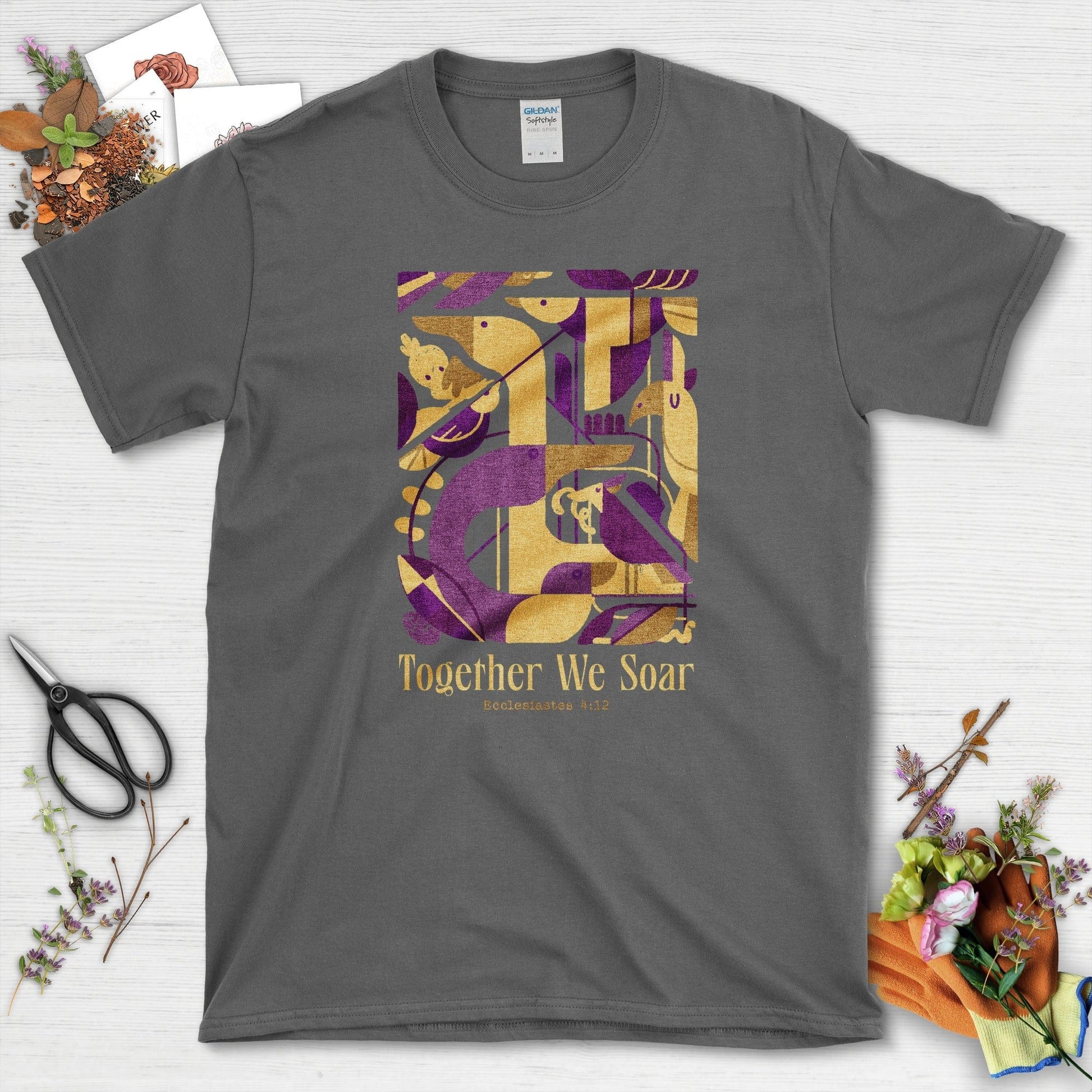 Together We Soar T-Shirt Essential Tees / S / Dark Heather Physical Item