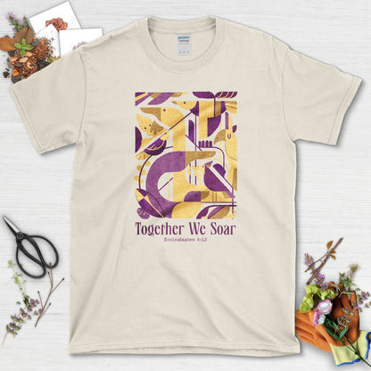 Together We Soar T-Shirt Essential Tees / S / Natural Physical Item