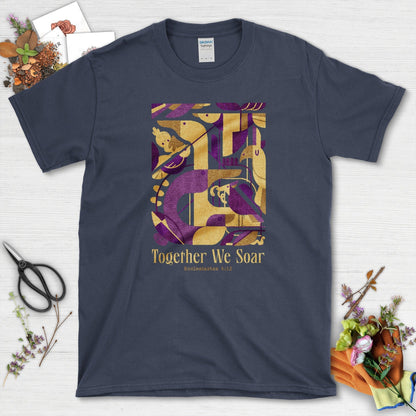 Together We Soar T-Shirt Essential Tees / S / Navy Physical Item