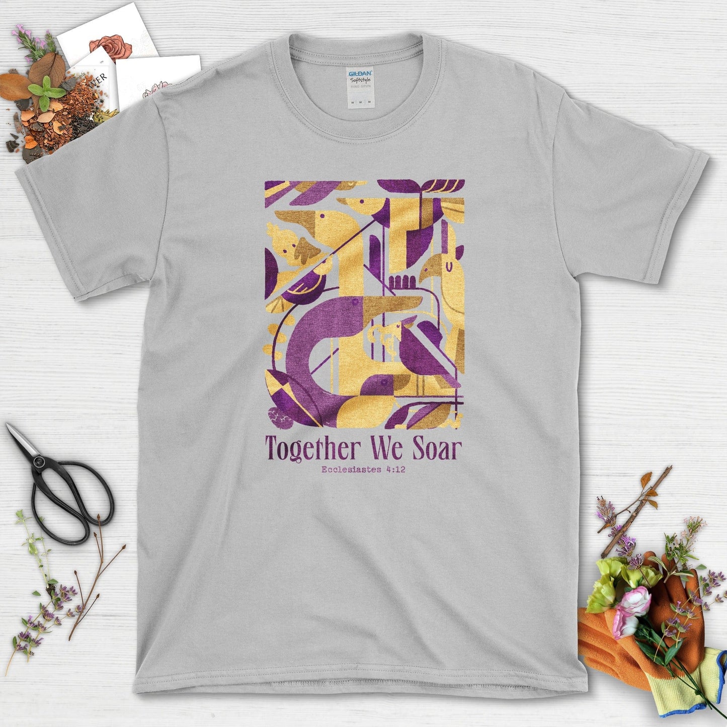 Together We Soar T-Shirt Essential Tees / S / Sport Grey Physical Item