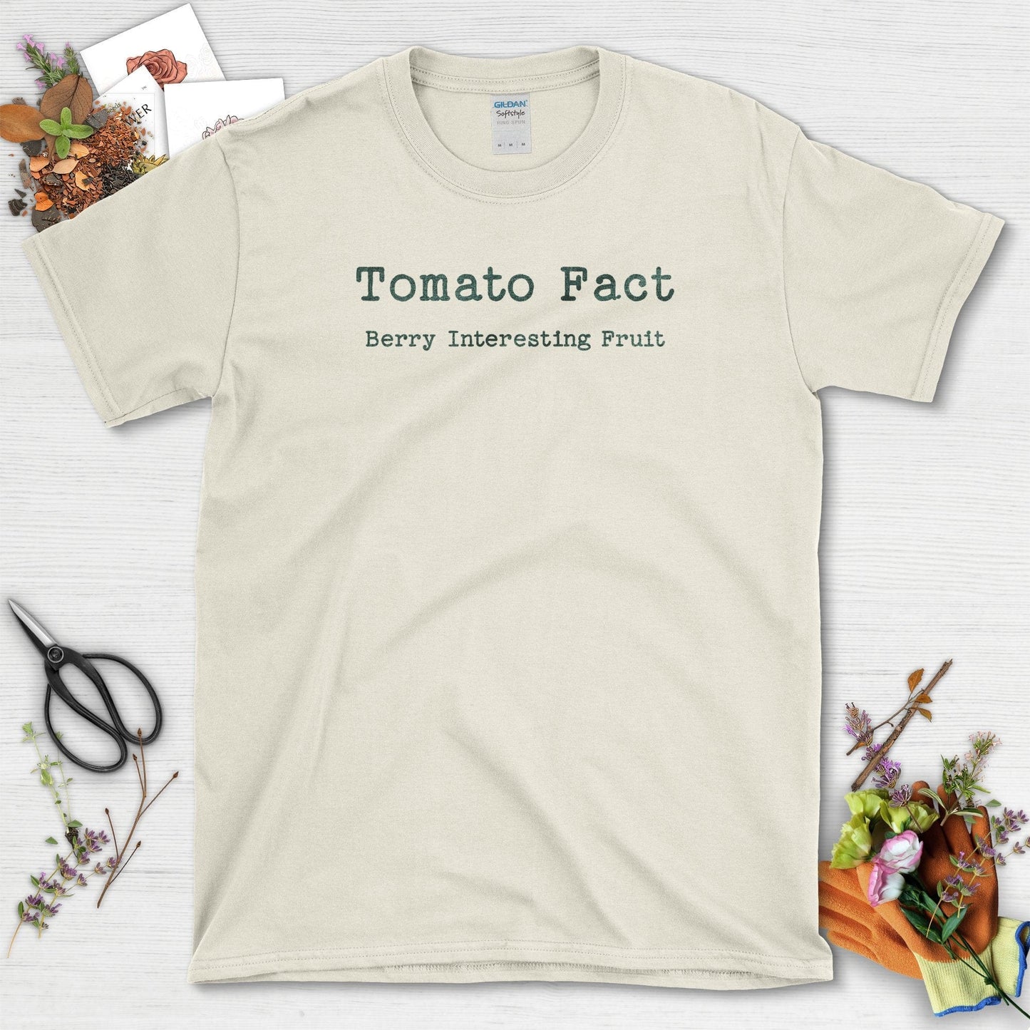 Tomato Berry Interesting Fruit T-Shirt Natural / S T-Shirt