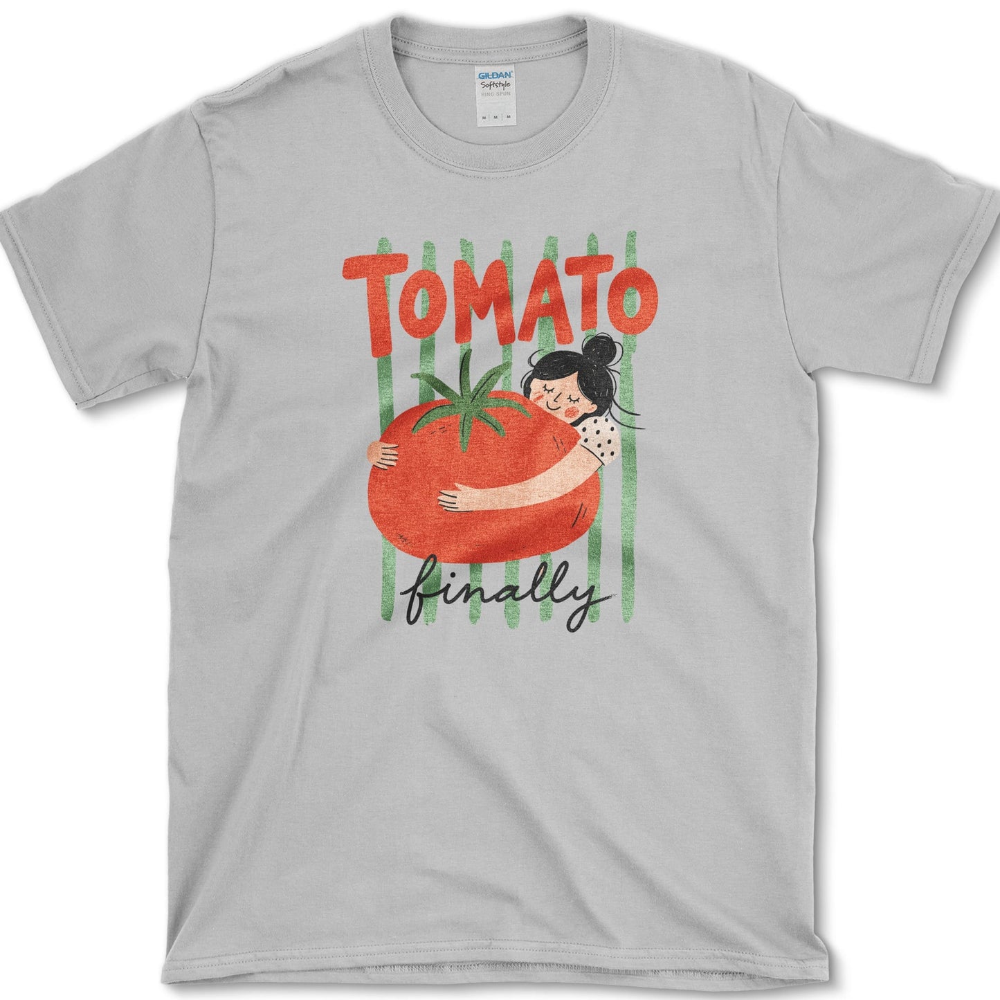 Tomato Finally T-Shirt Sport Grey / S Essential Tees