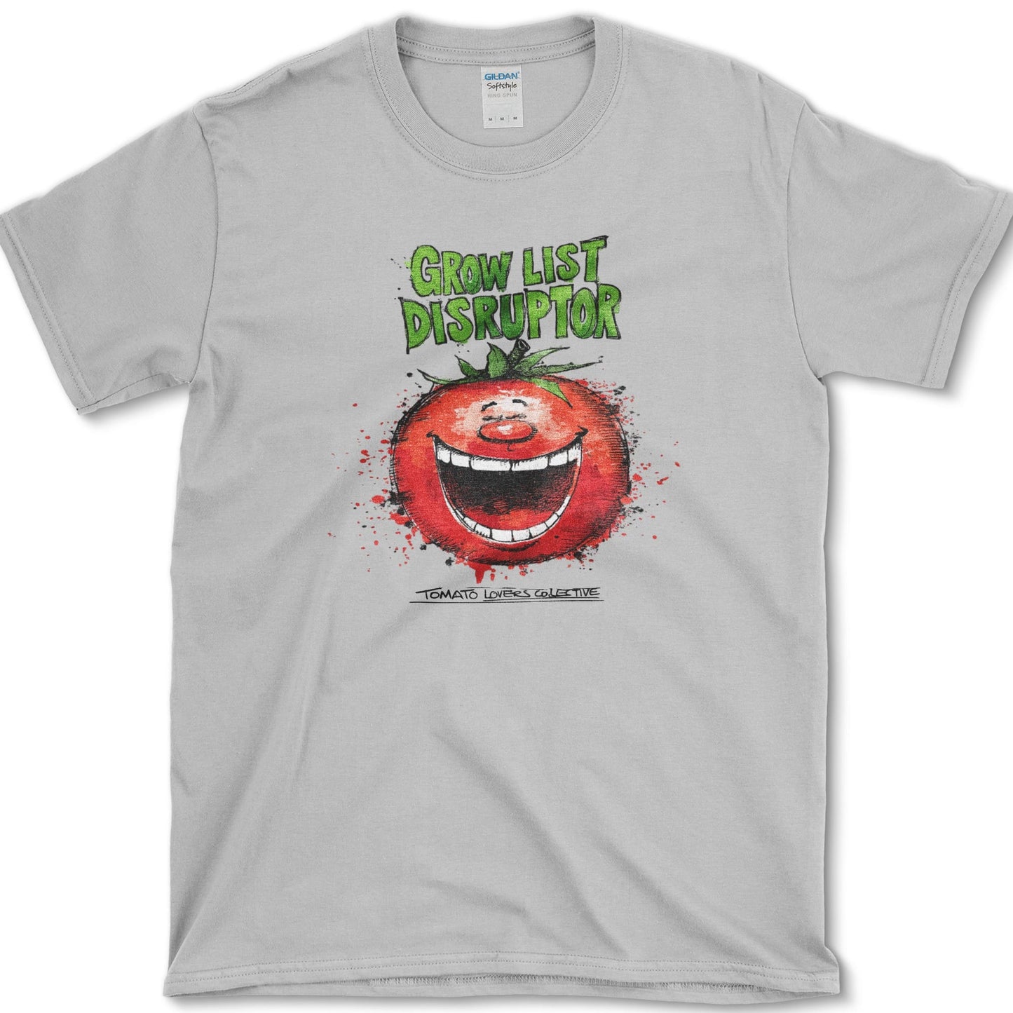 Tomato Grow List Disruptor T-Shirt Sport Grey / S Essential Tees