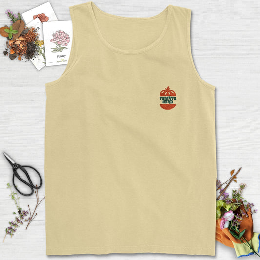 Tomato Head Logo Colorwashed Comfort Tank Top Butter / S Tank Top