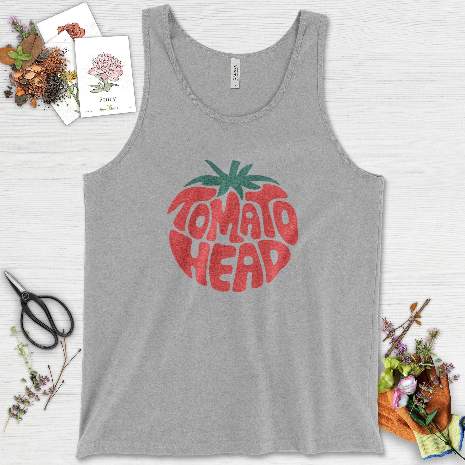 Tomato Head Tank Top Athletic Heather / XS Physical Item