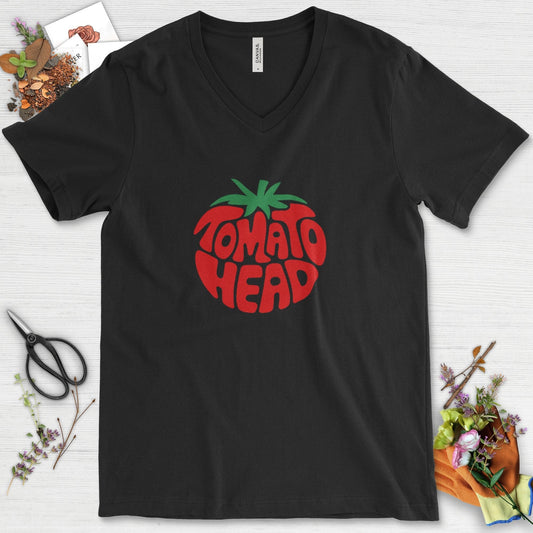 Tomato Head V-Neck Black / S Physical Item