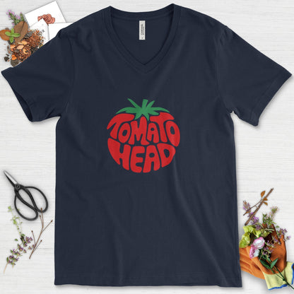 Tomato Head V-Neck Navy / S Physical Item