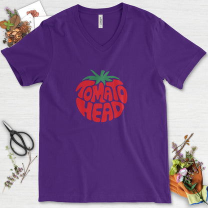 Tomato Head V-Neck Team Purple / S Physical Item