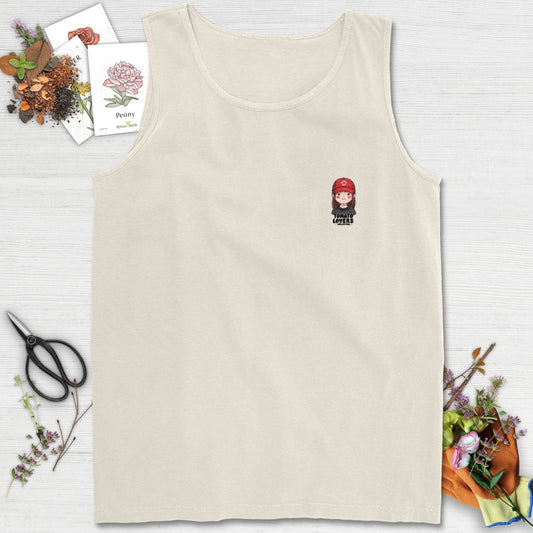 Tomato Lovers Collective Logo Colorwashed Comfort Tank Top Ivory / S Tank Top