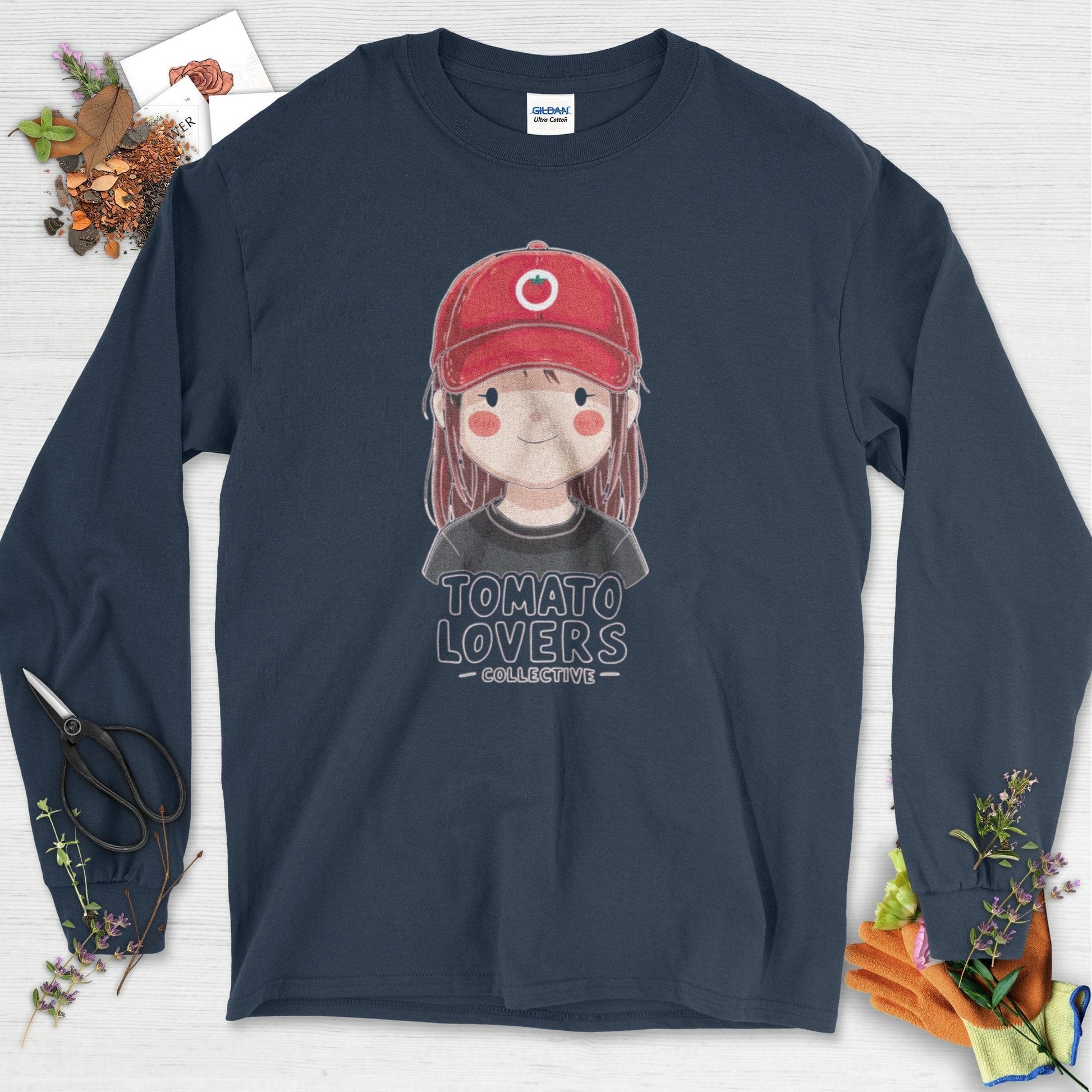 Tomato Lovers Collective Long Sleeve Navy / S Physical Item