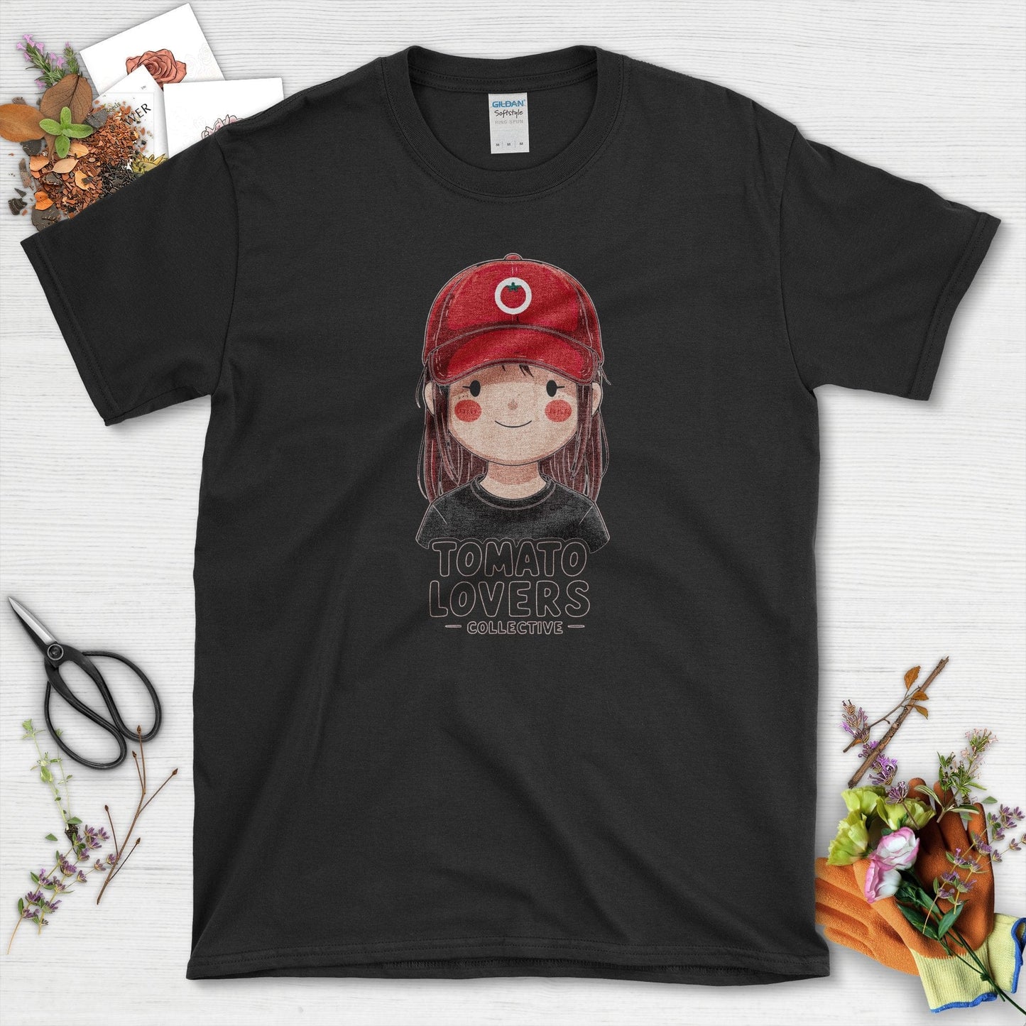 Tomato Lovers Collective T-Shirt Black / S Physical Item