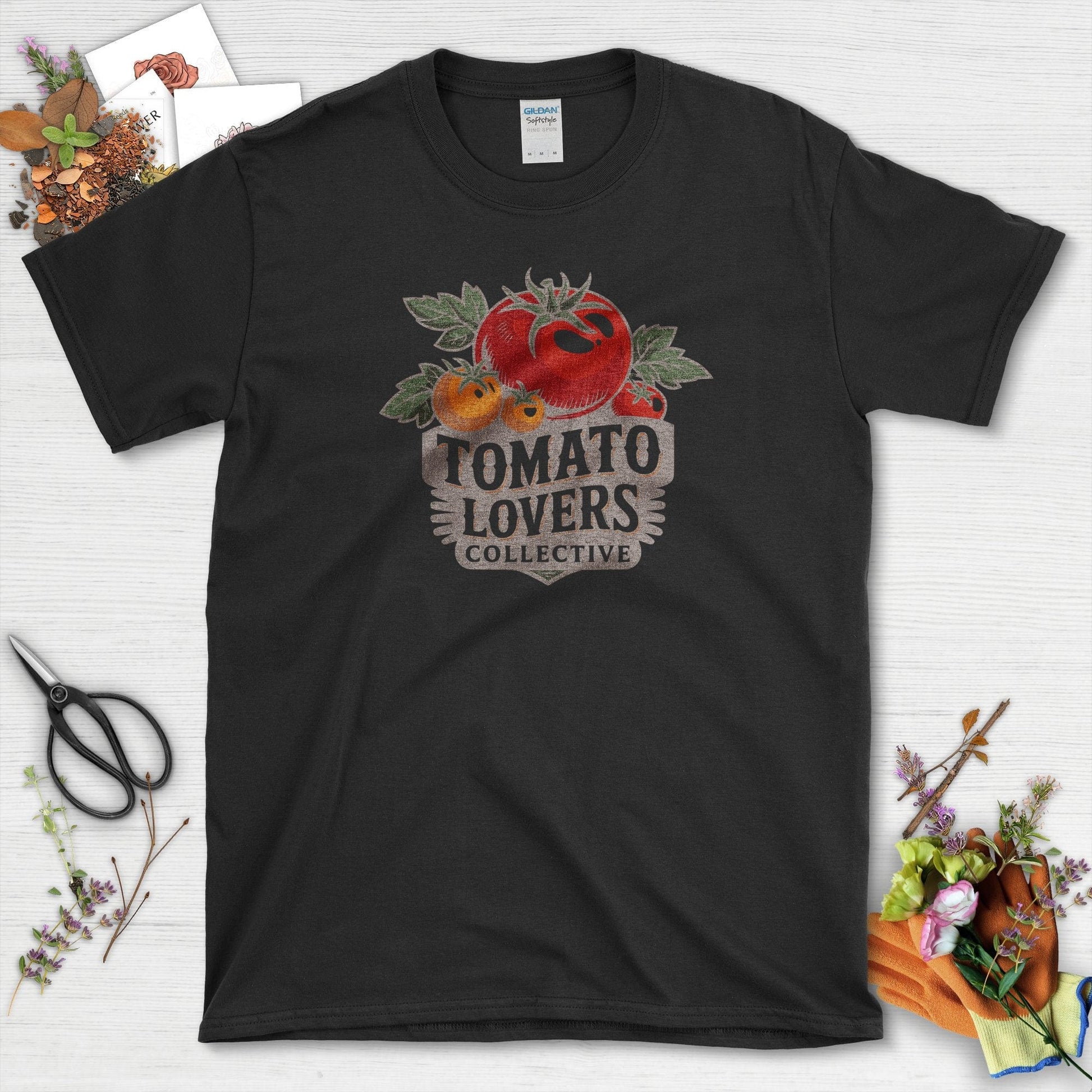 Tomato Lovers Collective T-Shirt Black / S Physical Item