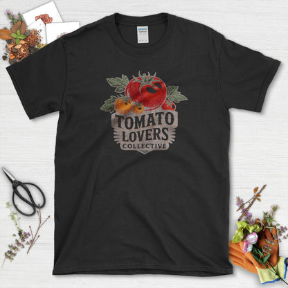 Tomato Lovers Collective T-Shirt Black / S Physical Item