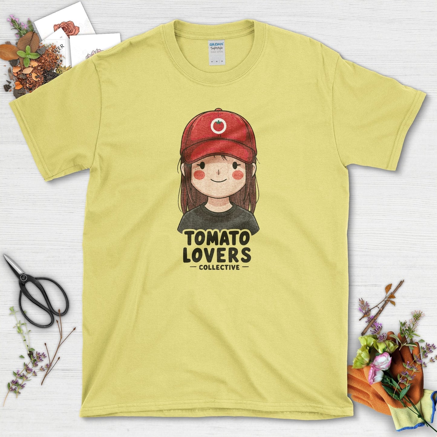 Tomato Lovers Collective T-Shirt Cornsilk / S Physical Item