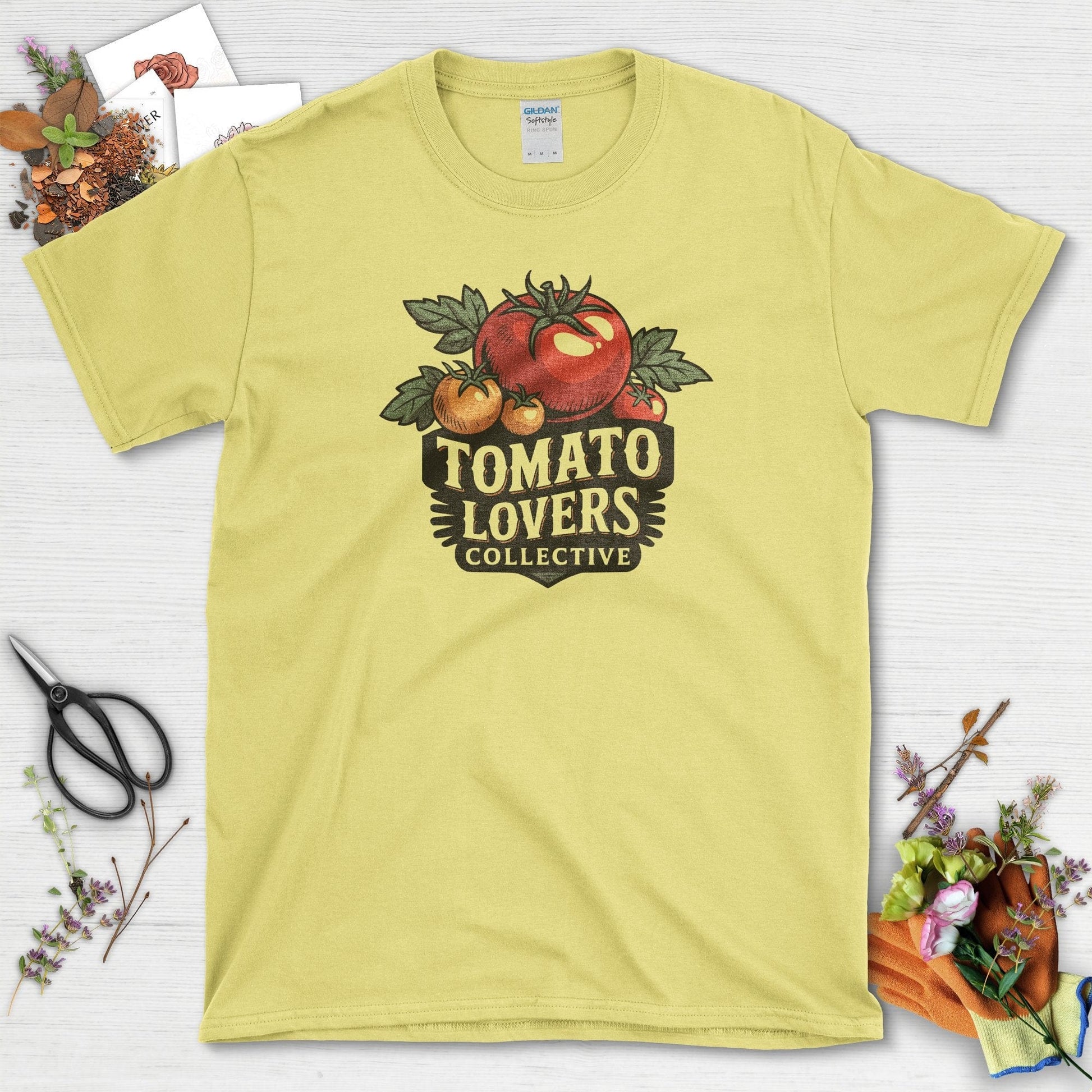 Tomato Lovers Collective T-Shirt Cornsilk / S Physical Item