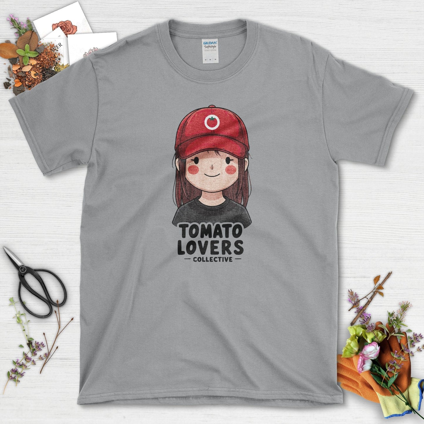 Tomato Lovers Collective T-Shirt Sport Grey / S Physical Item