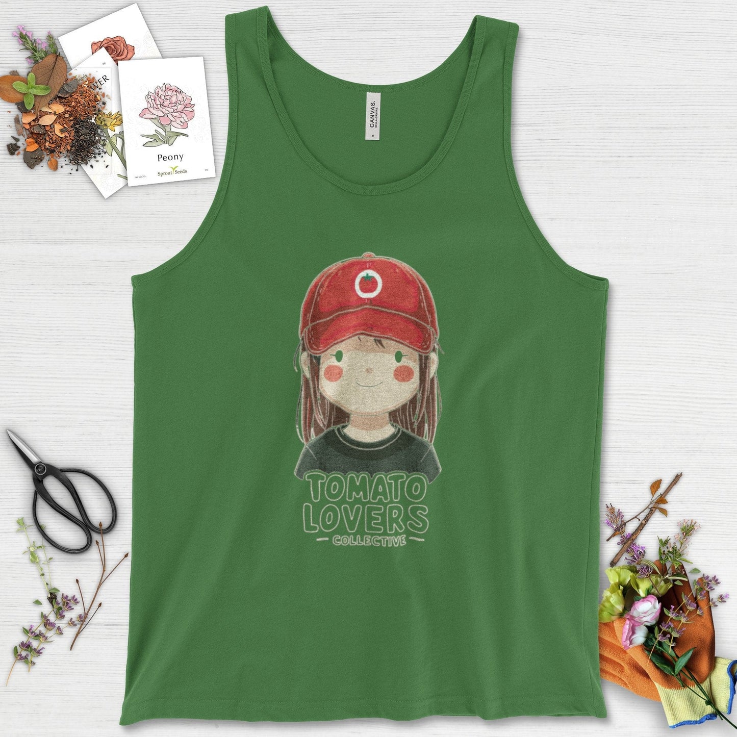 Tomato Lovers Collective Tank Top Leaf / XS Physical Item