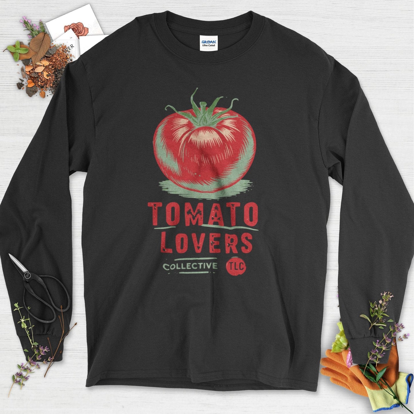 Tomato Lovers Collective TLC Long Sleeve Black / S Physical Item