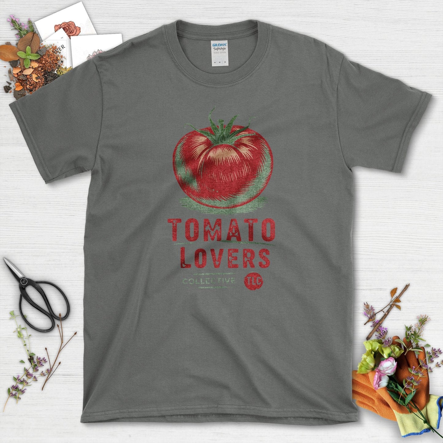 Tomato Lovers Collective TLC T-Shirt Charcoal / S Physical Item