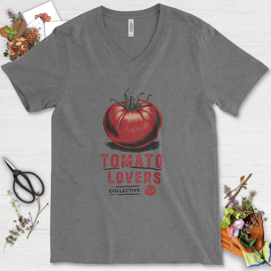 Tomato Lovers Collective TLC V-Neck Deep Heather / S T-Shirt