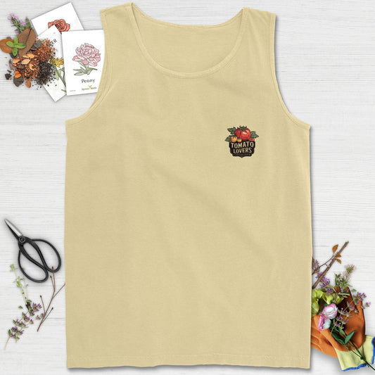 Tomato Lovers Logo Colorwashed Comfort Tank Top Butter / S Tank Top