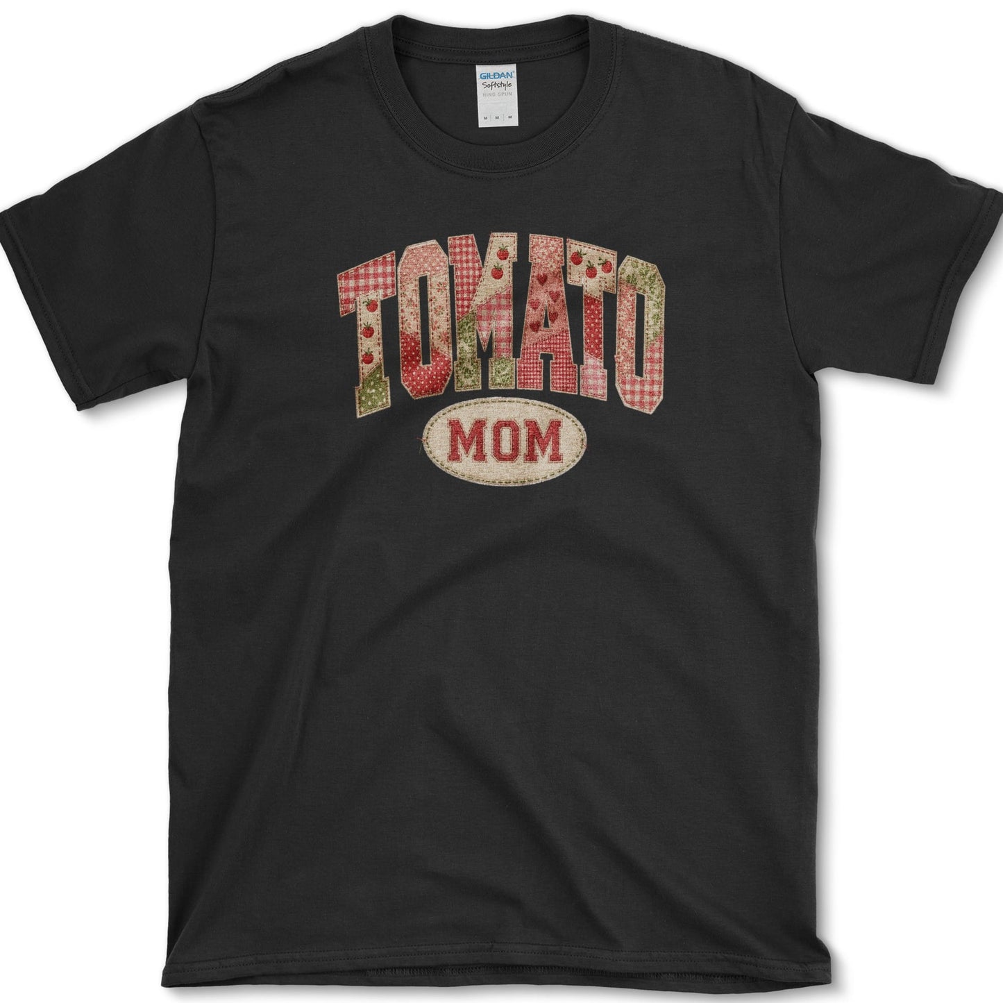 Tomato Mom T-Shirt S / Black Essential Tees