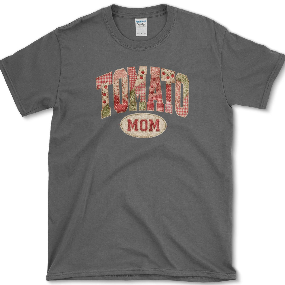 Tomato Mom T-Shirt S / Dark Heather Essential Tees