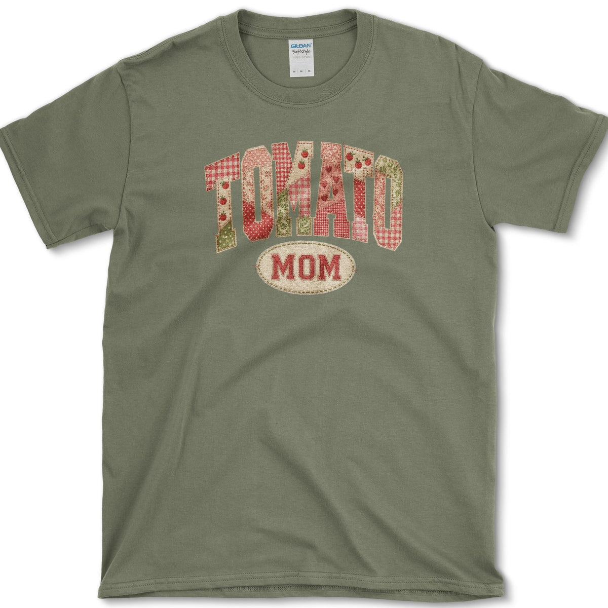Tomato Mom T-Shirt S / Military Green Essential Tees