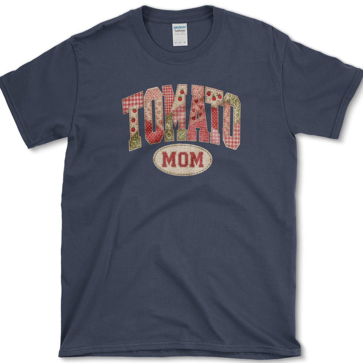 Tomato Mom T-Shirt S / Navy Essential Tees
