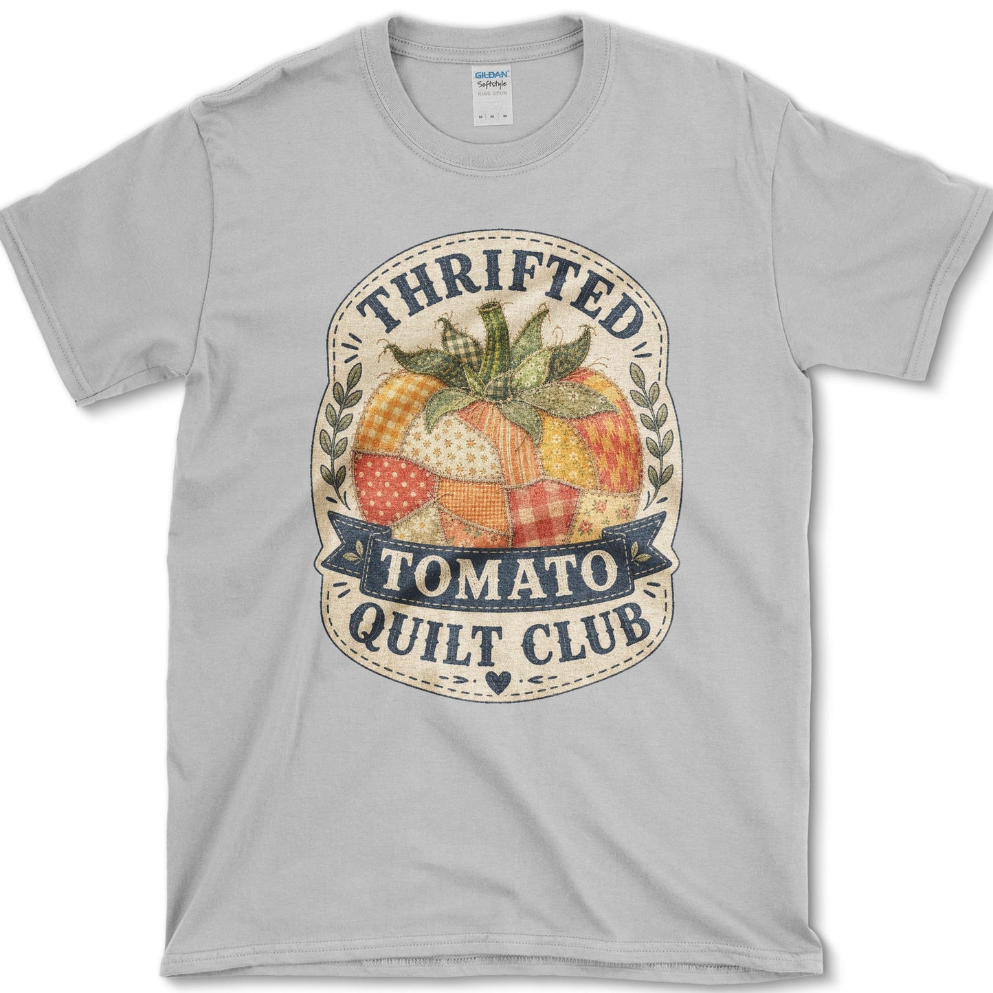 Tomato Quilt Club T-Shirt S / Sport Grey Essential Tees