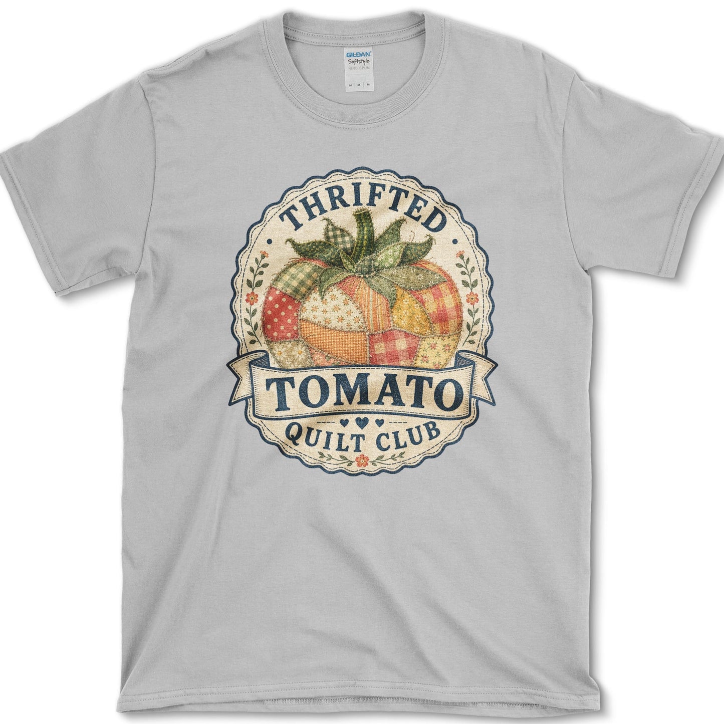 Tomato Quilt Club T-Shirt S / Sport Grey Essential Tees