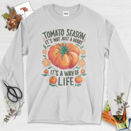 Tomato Season Way of Life Long Sleeve Ash / S Physical Item
