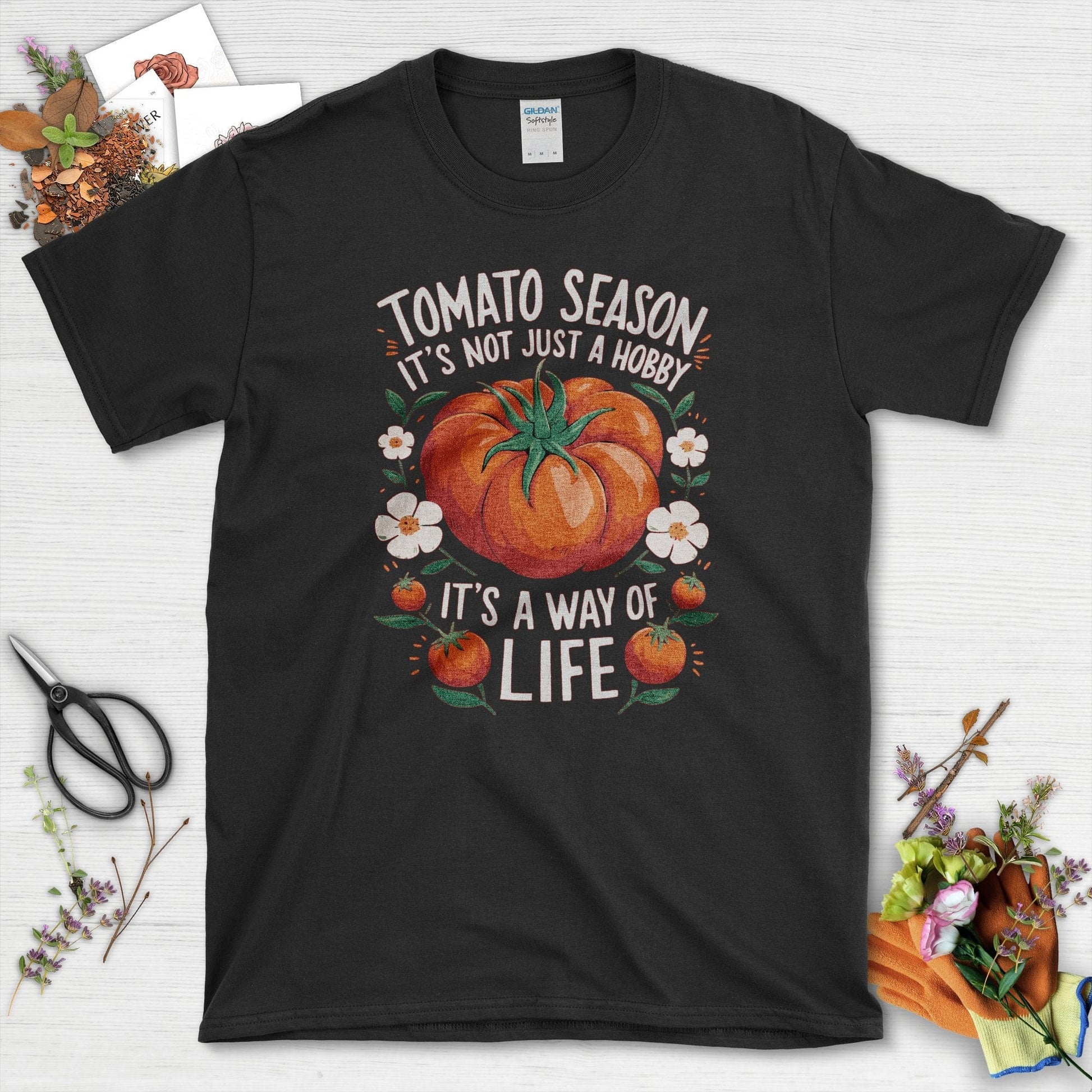 Tomato Season Way of Life T-Shirt Black / S T-Shirt