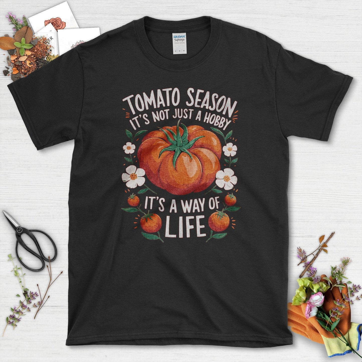 Tomato Season Way of Life T-Shirt Black / S T-Shirt